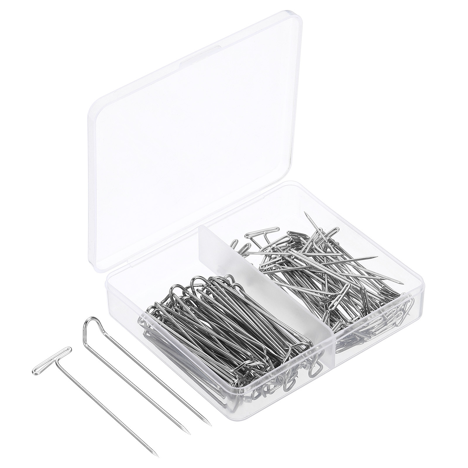 100-Pack Silver Sewing Pins - 1