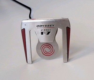 Odyssey White Hot 2-Ball F7 True Temper Steel Shaft Putter Mens LH