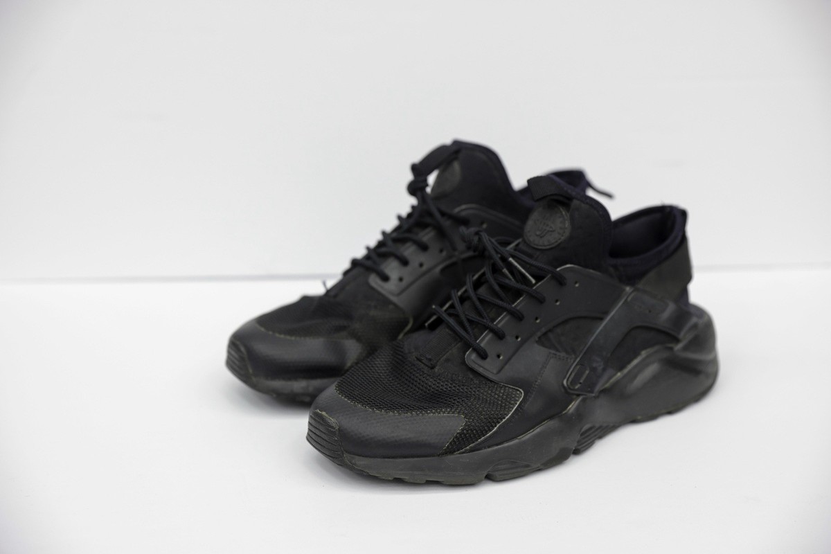 Size Nike Air Huarache Run Ultra Triple Black for sale