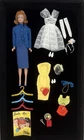 Vintage Barbie Ponytail Case & Red Hair Midge Doll 1962 - Clothes/Accessories
