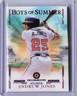 2025 Panini Boys of Summer - Red #89 - Andruw Jones SN 73/175 - Atlanta Braves