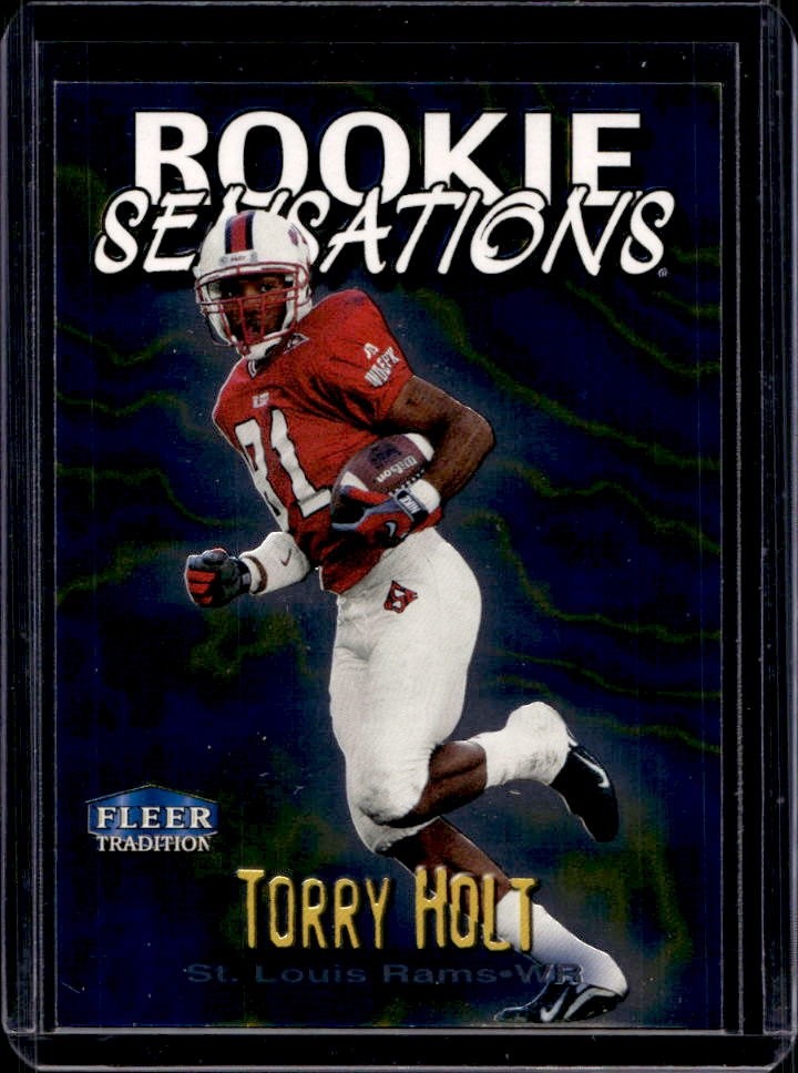 Torry Holt Fleer Tradition Rookie Sensations #9 Base