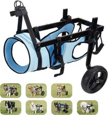 Walkin Pet Dog Wheelchair for Back Legs, Adjustable Lightweight ML R015