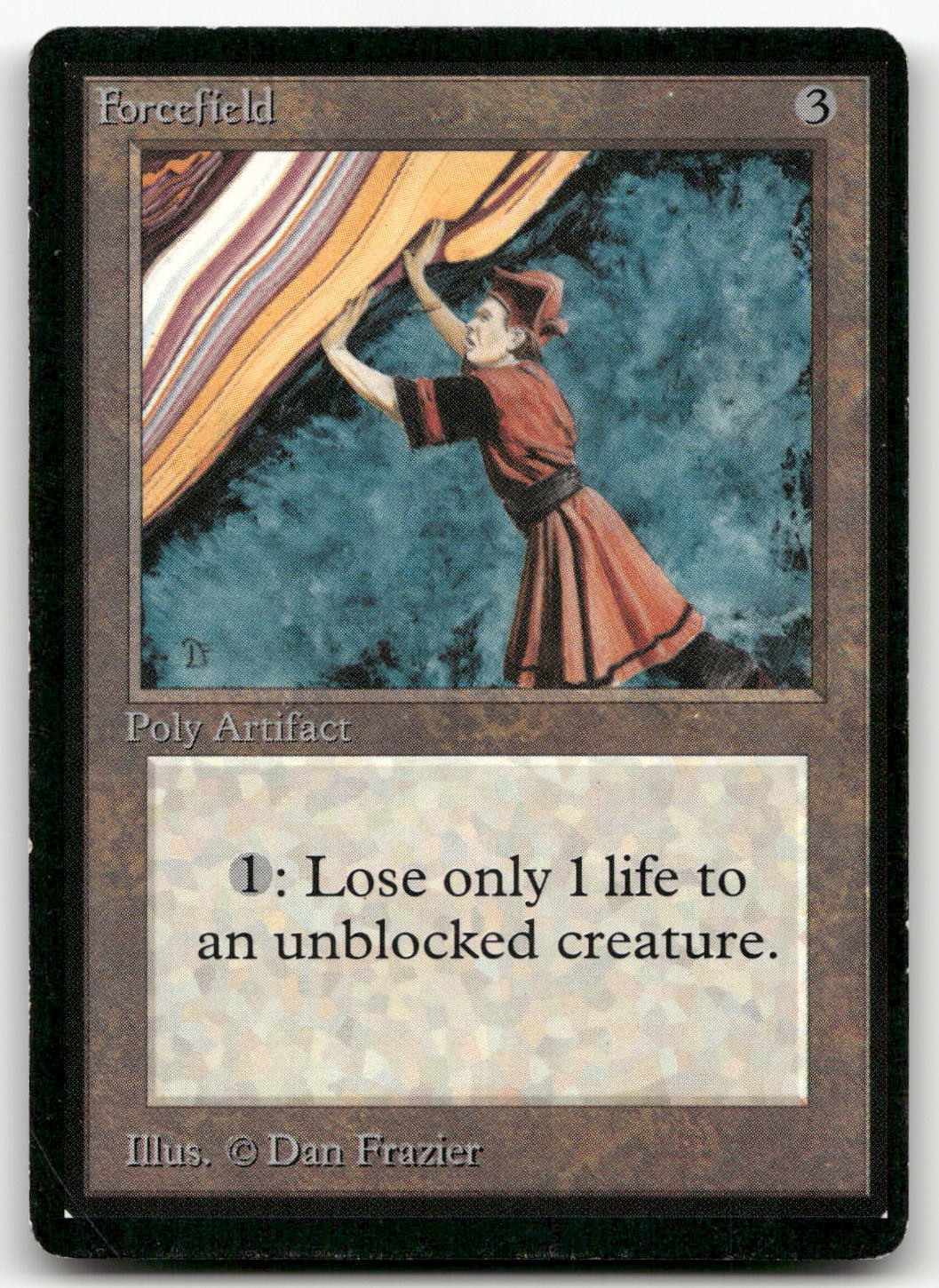 Forcefield (MP) Beta Edition LEB Magic MTG
