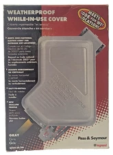 Legrand Pass & Seymour WIUC10-SG Weatherproof While-In-Use Cover Gray
