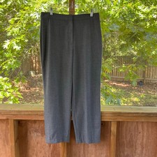 St. John Women's Grey Classic Dress Pants Size 8