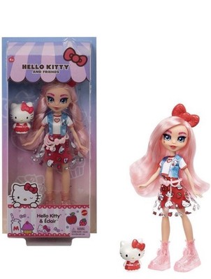 Hello Kitty & Friends Fashion Sanrio Doll 10'' With Mini Hello Kitty Mattel Doll