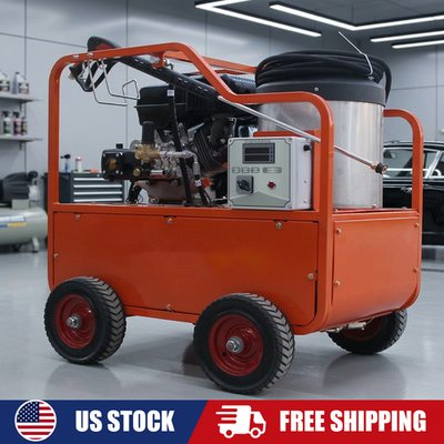 #ad #ad Free Shipping 4000PSI Pressure Washer 13.5HP 4GPM Hot Water Power Washer Diesel $2799.00