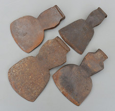 Set 4 Vintage Axe Head England Joinery Carpentry Bushcraft Camping