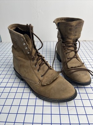Ariat Roper Men 9(W 10) Tan Leather ATS Advanced Torque Stabilizer Western 30025
