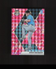 2021 Panini Mosaic #275 NICK NEIDERT Pink Camo PRIZM ROOKIE CARD Marlins. rookie card picture
