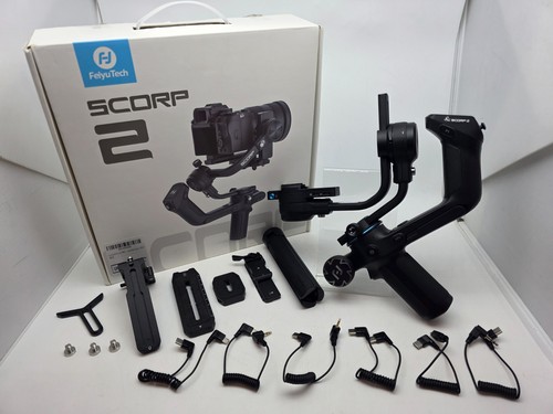FeiyuTech Scorp 2 Kit AI Tracking Gimbal, 3-Achsen, DSLR/Spiegellos kompatibel