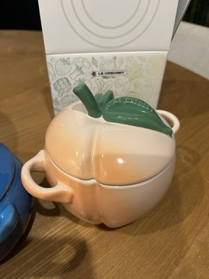 LE CREUSET PECHE PEACH 丸型ホーロー鍋 箱付き Le Creuset Peach Casserole Brand New In Box | eBay