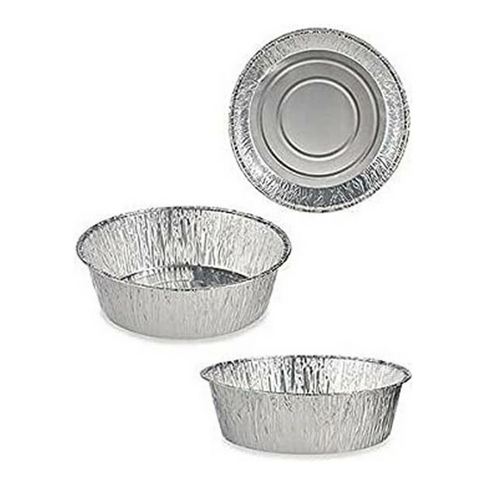 Set di Vassoi Kinvara Argentato Argento Alluminio 25 x 8 x 25 cm - Immagine 2 di 2