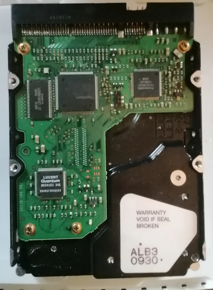 Quantum Fireball Ict 10.2AT 3,5Series Max LBA20044079 P/N 5501428 5/12V - Bild 2 von 3