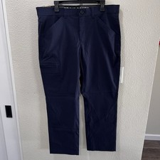 Eddie Bauer Rainier Tech Pants Navy Blue Men's Size 38/30 NWT Casual Hiking