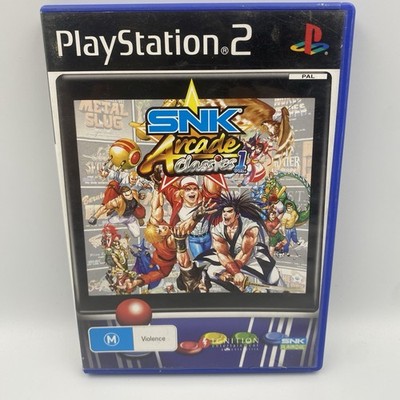 SNK Arcade Classics Vol Volume 1 - PS2 PAL Game Complete With Manual & Tested