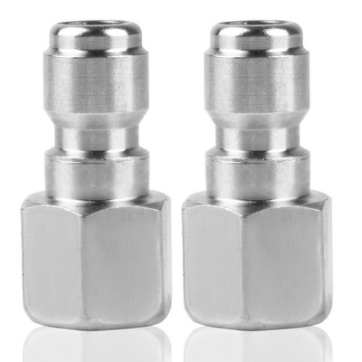 #ad #ad quot;Pressure Washer Coupler 2Pcs 1 4quot;quot; amp; 3 8quot;quot; Stainless Quick Connect Plug 50... $13.08