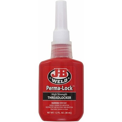 JB Weld Perma-Lock Red Threadlocker, 50 Ml (27150)