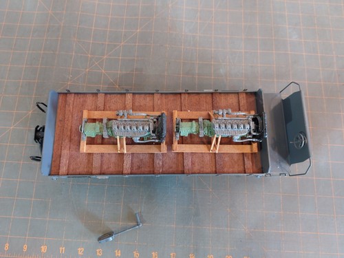 CHRISTIAN HöHNE Magnus Handworks G Scale German Railway Platform Wagon - Picture 11 of 14