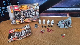 Lego Star Wars Resistance, First Order battle packs 75078 75131 75132 complete