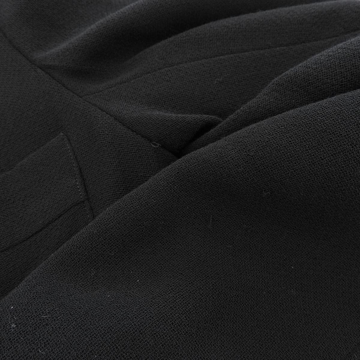 Cappotto doppiopetto Chanel Coco vintage P08239V04917 nero accessori r5_07 Vd