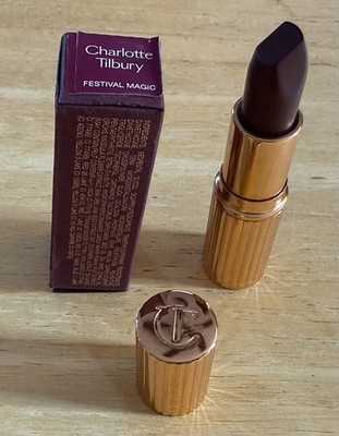 Charlotte Tilbury-Matte Revolution Lipstick-FESTIVAL MAGIC - Full Size - In Box