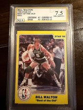 1986 Star Best of the Old Bill Walton SP DGA 7.5 NM-MT/1 9.5