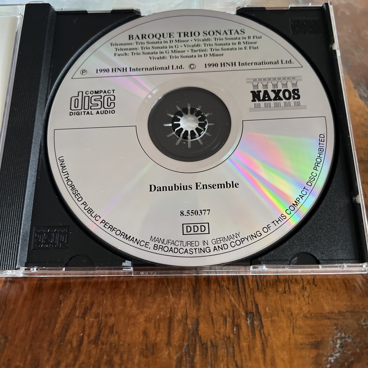 Baroque Trio Sonatas (CD, Apr-1991, Naxos (Distributor))