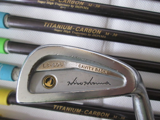 HONMA LB-606 Cavity Back 5~11,SW 8pc M-30 R-flex IRONS SET HONMA LB-606 Cavity Back 5~11,SW 8pc M-30 R-flex IRONS SET