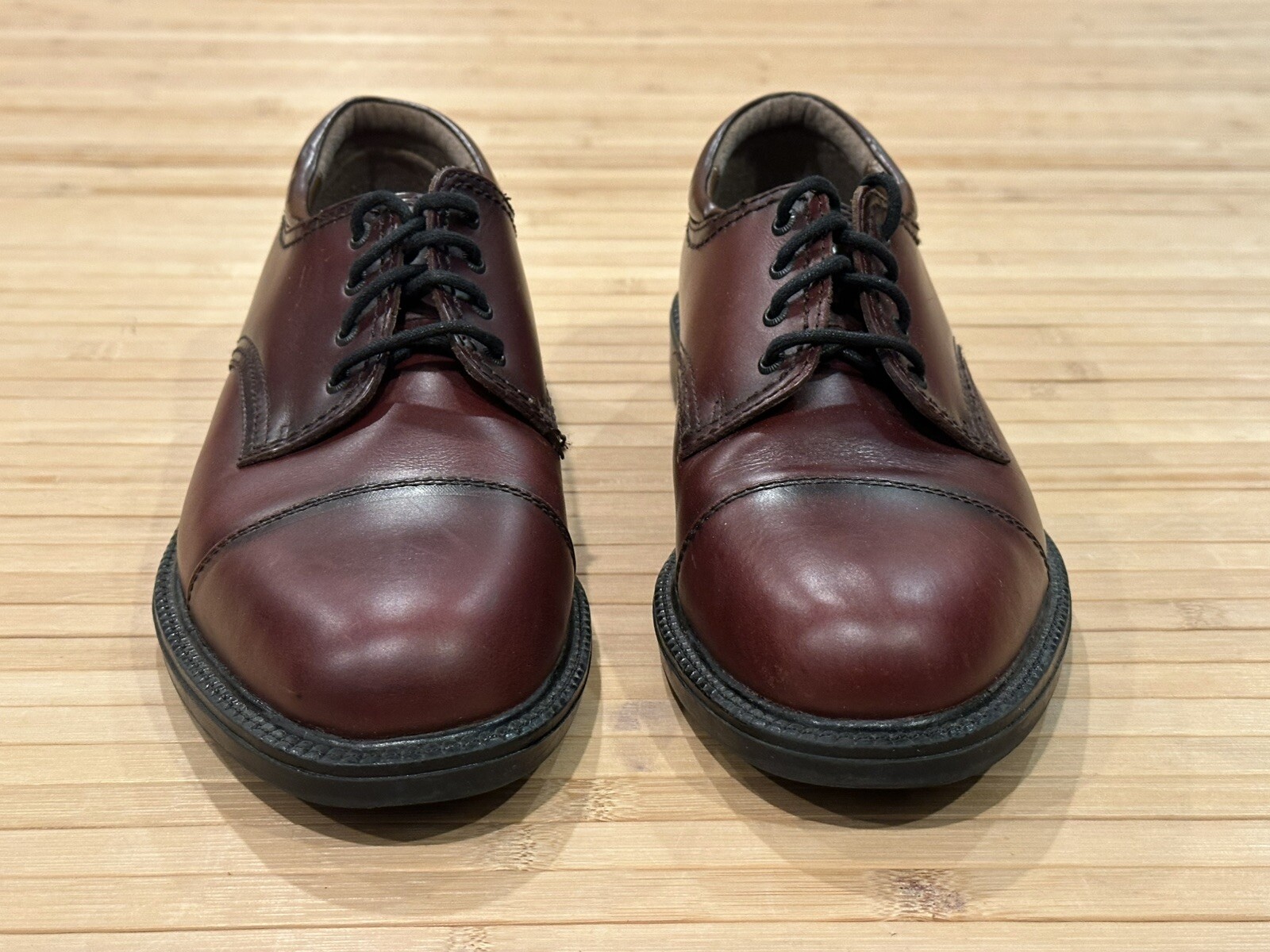 SAOLA Scarpe eleganti stringate Oxford Dockers Gordon da uomo taglia 8 M in pelle marrone 90 2219