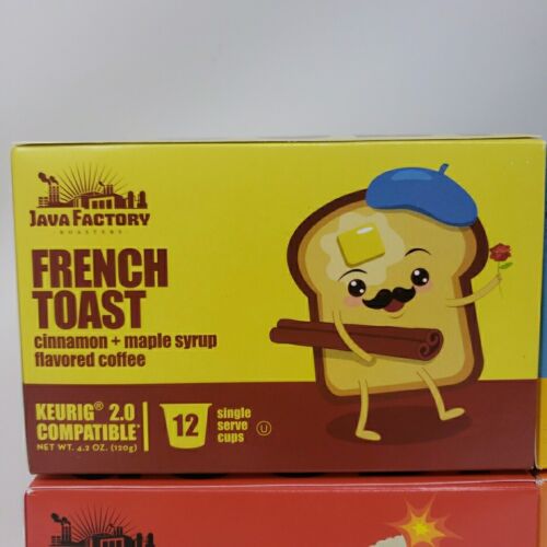 Java Factory Roastery Coffee K-Cups Bold Smooth Dark Bomb Choconut Toast 48 Ct - Bild 4 von 11