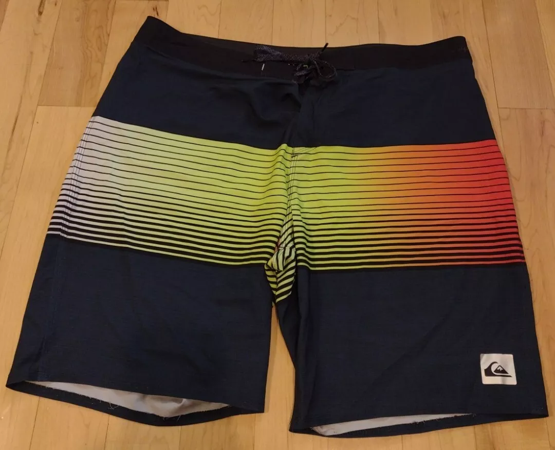 Quiksilver High Line 4 Way Stretch Board Shorts Size 38 eBay