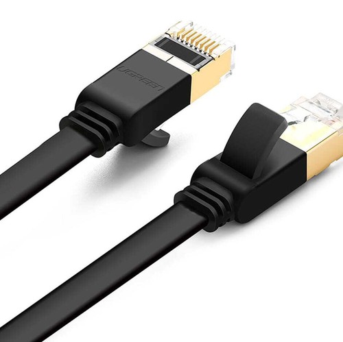 LAN-Flachnetzwerkkabel Ethernet RJ45 Cat 7 U/FTP 10 Gbps 0.5 m Ugreen Netzkabel - Photo 2/12