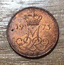 1973 Denmark 5 Ore  YFP6/67