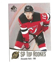 2021-22 Upper Deck SP Authentic Alexander Holtz SP Top Rookies SP RC