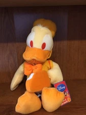 Donald Duck Plush Disney Sega Orange Flavor of the Month Soft NWT