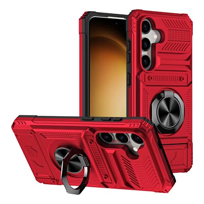For T-Mobile REVVL 7 / 7 Pro 5G Case Armor Ring Magnetic Stand Cover Kickstand