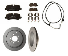 2 DuraGo REAR Brake Disc Rotor FERODO Pad Set For Land LR3 LR4 Range Rover SPORT