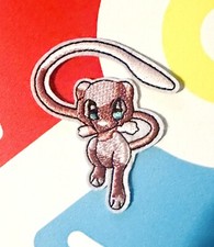 Pok mon Mew Embroidered 3  Iron On Patch