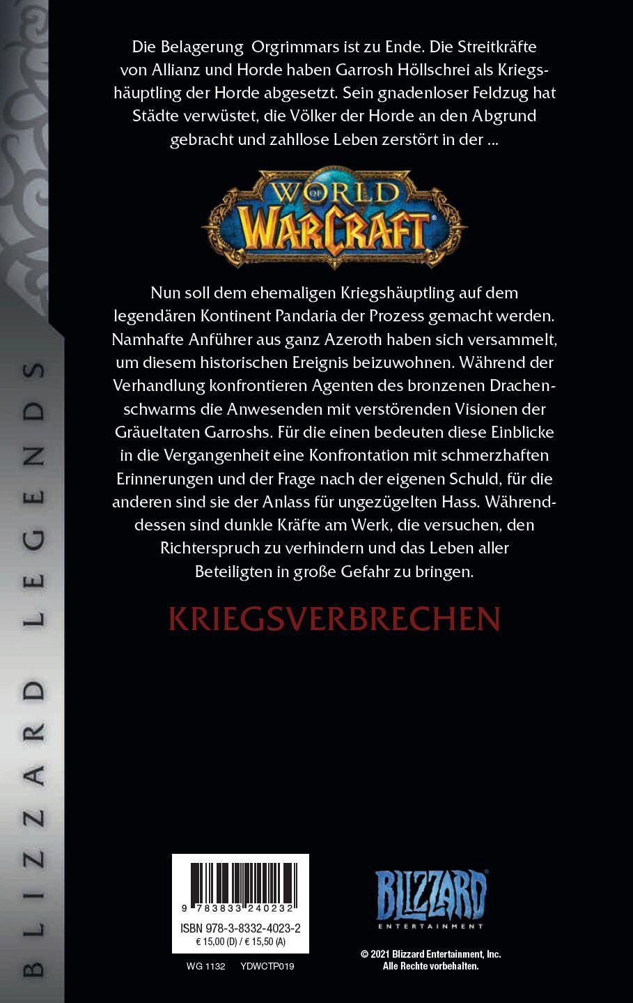 Thumbnail - World Of Warcraft: Kriegsverbrechen Christie Golden