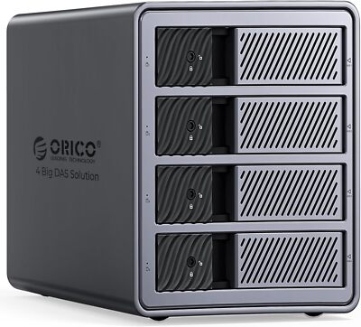 ORICO 4 Bay Raid Hard Drive Enclosure Support RAID Mode for 3.5inch 88TB USB 3.0