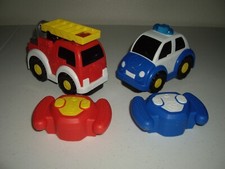 T26 EUC Kid Connection Remote Control Emergency Vehicles Fire Police Car Lights