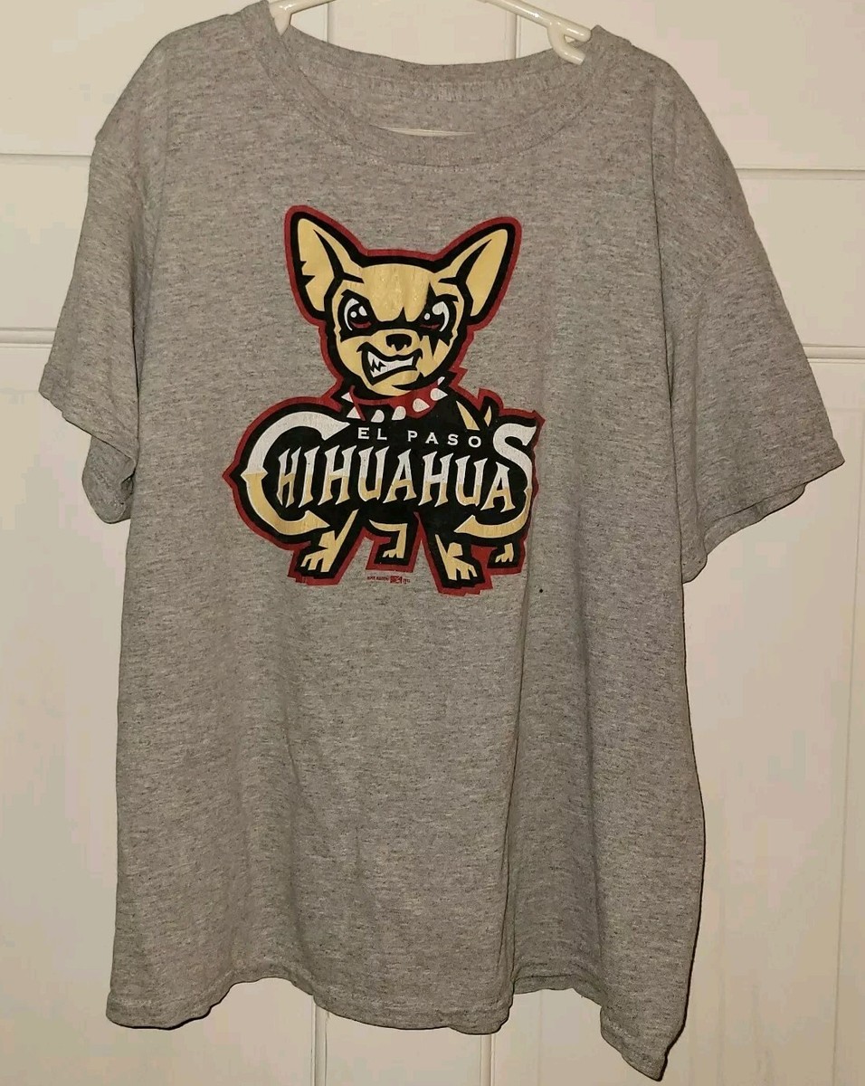El Paso Chihuahua Shirts El Paso Chihuahuas Milb Heather Gray