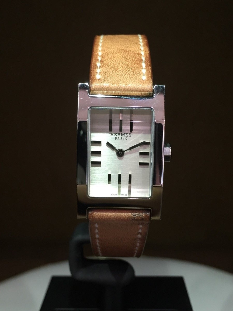 NEW Authentic HERMES TANDEM TA1210280 30MMX19MM S/S BOX  display picture 1