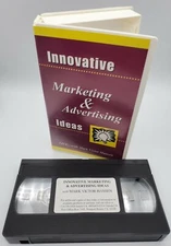 ULTRA RARE Innovative Marketing & Advertising Ideas By Mark Victor Hansen VHS!