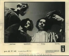 1992 Press Photo Members of the music group "Moth macabre" - nop71509