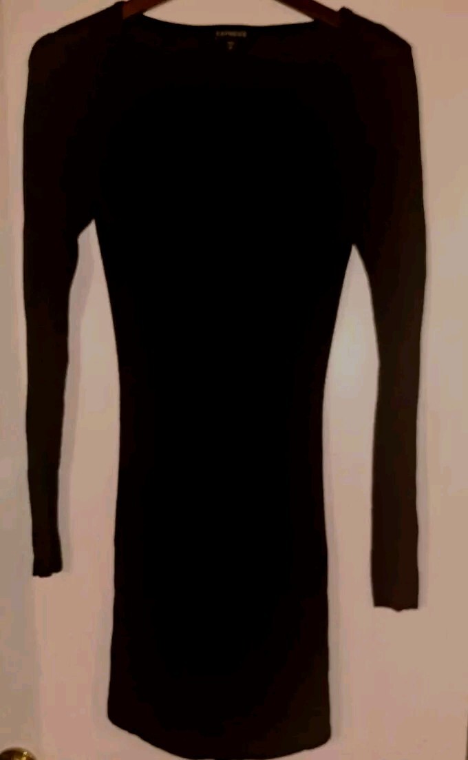 Express Sweater Dress Size Small  Womens Black