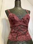 Cotton Club Bordeaux Burgundy Bustier Set 36D Underwired Made In Italy Designer — photo 1