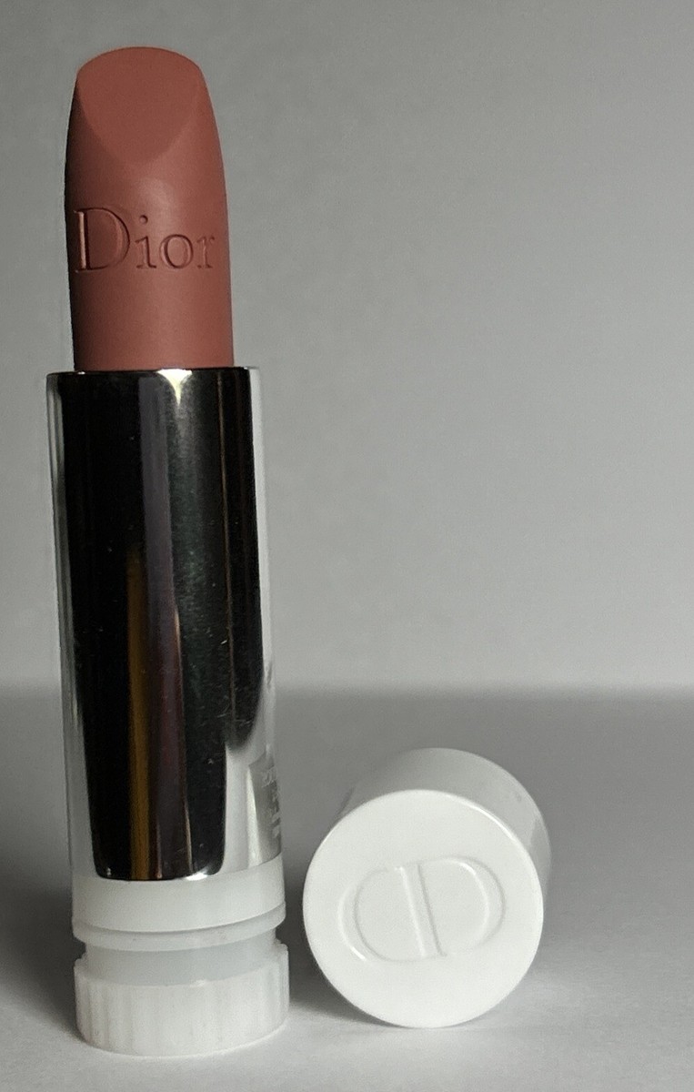 Dior Rouge Dior Lipstick 100 Matte Nude Look Refill 0.12oz/3.5g